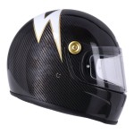 Integralny karbonowy kask Roeg RX1 helmet carbon cafe racer 