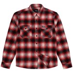 Koszula flanelowa Roeg Blaze Flannel shirt red gruba czerwona oszula flanelowa w kratę