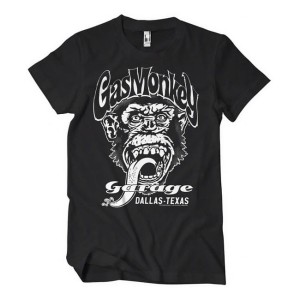 Gas Monkey Garage Dallas, Texas t-shirt black czarna koszulka z fajnym motywem  