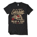 Gas Monkey Garage Go big or go home t-shirt black czarna koszulka z fajnym motywem  