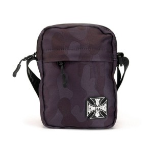 Saszetka na ramię na dokumenty West Coast Choppers Cross body travel bag grey camo