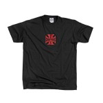 Czarna koszulka z czerwonym nadrukiem West Coast Choppers WCC OG Classic t-shirt black/red
