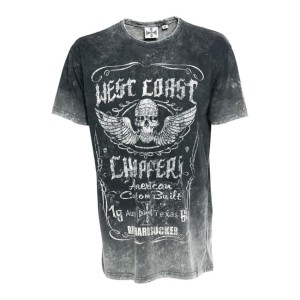 West Coast Choppers WCC Ride Hard Sucker vintage t-shirt black