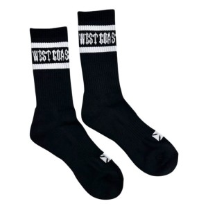 Czarne skarpetyWest Coast Choppers WCC OG Crew socks black