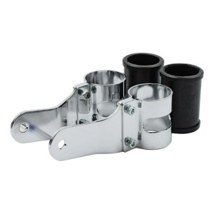 Uniwersalne mocowanie reflektora kierunkowskazów chrom 38-42mm 