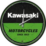 Piękny duży zegar KAWASAKI zegar ścienny Kawasaki Motorcycles