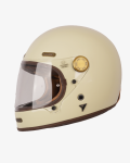 Kask By City Roadster III helmet cream kremowy  integralny kask w stylu retro cafe racer 