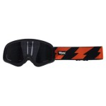 Roeg Peruna Orange Bolts goggle black gogle motocyklowe vintage nduro scrambler tracker 