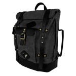 Plecak By City Oasis II bag black stylowy plecak motocyklowy retro vintage style skóra cafe raceer plecak na motocykl 