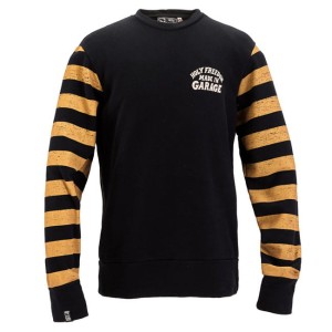 Holy Freedom Clockwork sweatshirt yellow/black bluza na motocykl