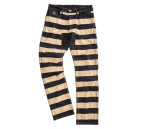 Jeansy motocyklowe w paski Holy Freedom reno Rinsed jeans chopperowe spodnie 