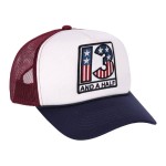 13 1/2 Americana trucker cap blue stylowa trackerka motocyklowa chopperstyle
