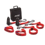 Acebikes, ratchet Pro Pack  zestaw mocowań i pasów do zabezpieczenia motocykla podczas transportu  