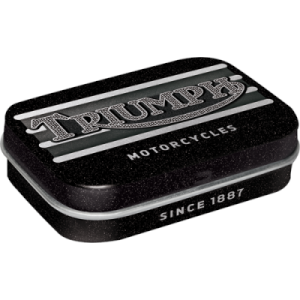Mint Box Triumph Motorcycle 1887bi Nostalgic Art cukiereczki w ładnym opakowaniu ozdobnej metalowej puszcze Triumph