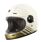 Torc Helmets Newport Breakers Cream kask retro cafe racer scrambler bobber