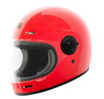 Torc Newport Metallic Red piekny czerwony kask retro metalic harley bobber custom cafe racer style