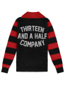 13 1 2 Outlaw half zip sweater black red.png