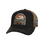 Czapka z daszkiem Von Dutch Crew Fire Head cap black truckerka z fajną grafiką