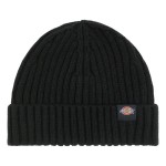 Ciepła czapka Dickies Lockwood beanie blackkrótka wywijana czarna czapka 