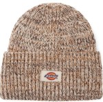 Czapka zimowa Dickies Lewistown beanie wood ash melanż beżu z brązem czapka retro vintage style