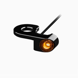 Para kierunkowskazów Motogadget mo.blaze Tens turn signals Front suitable for Harley-Davidson™ cable pull przedni kierunkowskaz motocyklowy z pomarańczową soczewką 