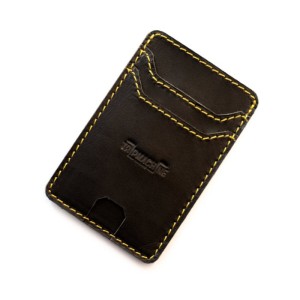 Skórzane etui na karty Trip Machine Wiberg cardholder black