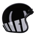 Kask Roeg Jett helmet Curbstone white kask otwarty z homologacją w starym stylu