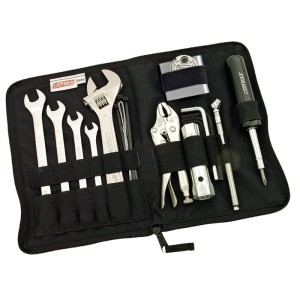 Cruztools Econokit M1 tool kit turystyczny zestaw narzędzi do marek takich jak Honda, Kawasaki, Yamaha, Suzuki i Royal Enfield.