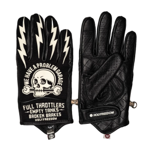 Holy Freedom Tools gloves black/white rękawice motocyklowe 