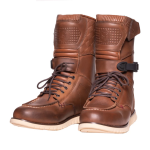 Holy Freedom Terminator 2 turystyczne skórzane brązowe buty motocyklowe