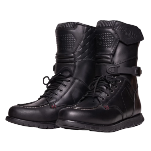 Holy Freedom Terminator 2 turystyczne skórzane czarne buty motocyklowe 