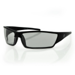 ZANheadgear Utah Sunglass Gloss Black Frame Clear Lens okulary motocyklowe bobber 