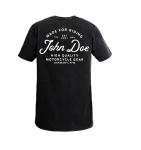 Koszulka John Doe T-Shirt JD Lettering Black 