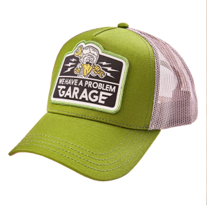 Czapka z daszkiem Holy Freedom Evergreen cap zielono-beżowa truckerka