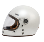 Kask motocykowy By City Roadster III Pearl helmet white biały perłowy kask