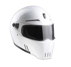 Kask Bandit Alien II kask motocyklowy biały połysk