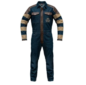 Holy Freedom Tutodenim jeansowy kombinezon motocyklowy flattrack scrambler cafe racer