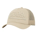 Czapka z daszkiem Von Dutch Baseball Cap beige jasno beżowa czapka z daszkiem 