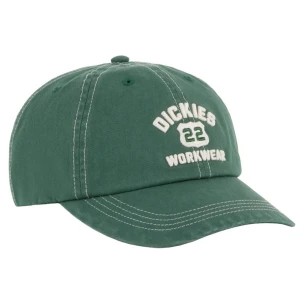 Zielona bawełniana czapka z daszkiem Dickies Grimsley cap pine needle green
