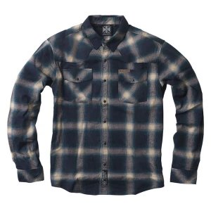 Koszula flanelowa WCC Outlaw Flannel shirt blue/beige