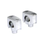 Chromowane mocowanie kierownicy, risery, KR-260 na kierownice 1 1/4", wysokość 1-1/2" (ok 38mm)