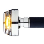 Motogadget mo.Blaze Disc LEWY kierunkowskaz w kierownicę polerowane aluminium Turn signal