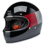 Kask Biltwell Gringo greystone klasyczny integralny kask motocyklowy niebieski (1)