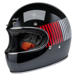 Kask Biltwell Gringo greystone klasyczny integralny kask motocyklowy niebieski (1)