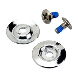 Mocowania szyby Biltwell Biltwell Helmet Gen2 Hardware Kit chrome srebrne podkładki do mocowania szyb w kasku  