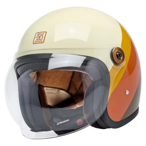 Otwarty kask z szybą Biltwell Tahoe helmet 20th anniversary kask motocyklowy otwarty z ECE 22.06 