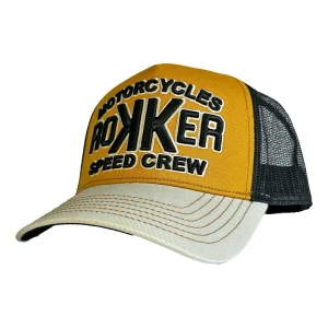 Czapka z daszkiem Rokker Speed Crew II cap sand/fog/black