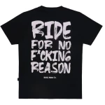 Roeg Kane plain t-shirt black czarna koszulka z fajną grafiką na plecach