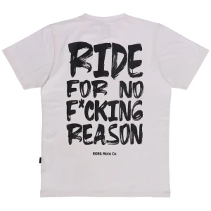 Roeg Kane plain t-shirt white biała koszulka z fajną grafiką na plecach 