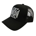 Oryginalna czapka z daszkiem WCC OG Cross Trucker cap black 